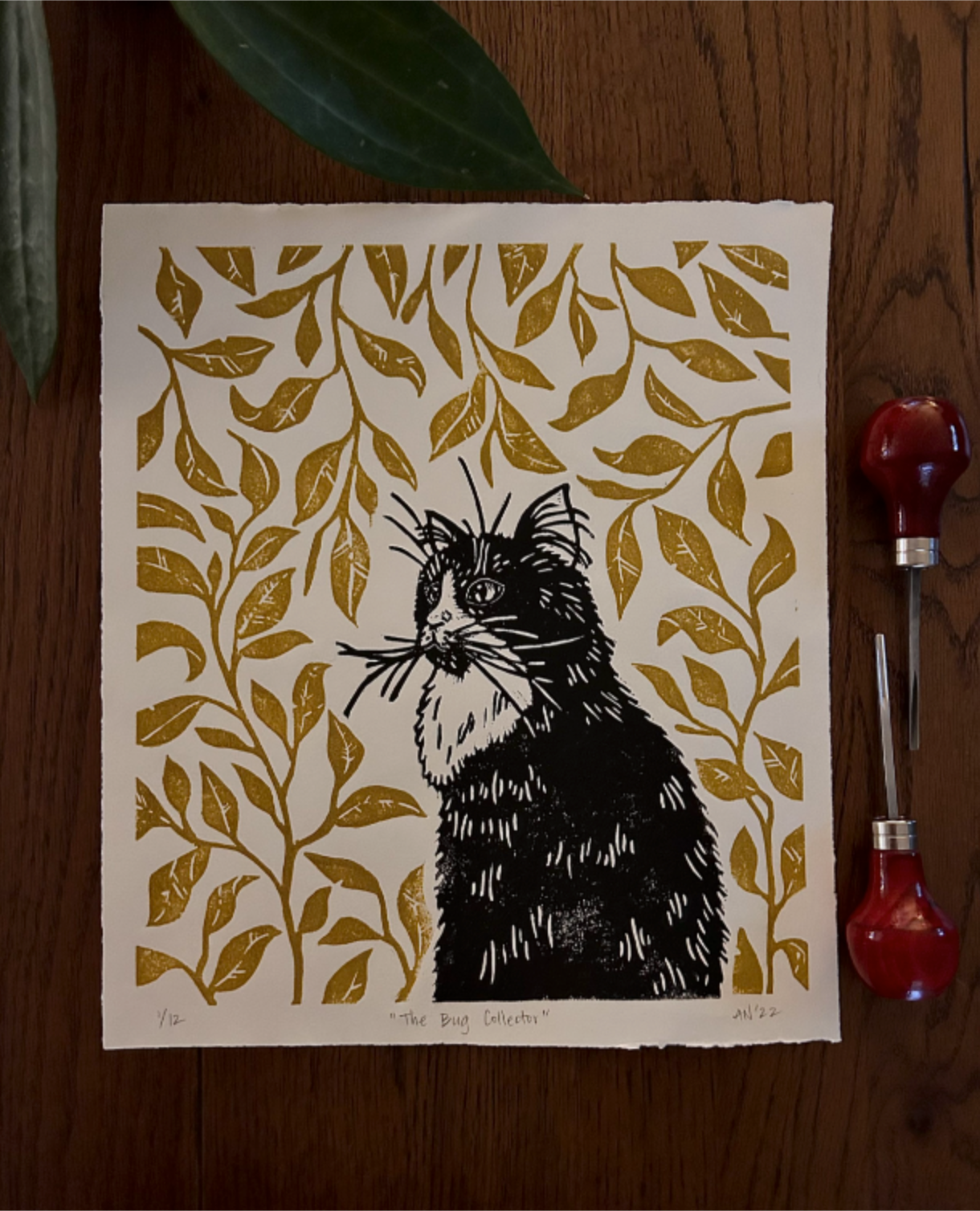 'The Bug Collector' Print