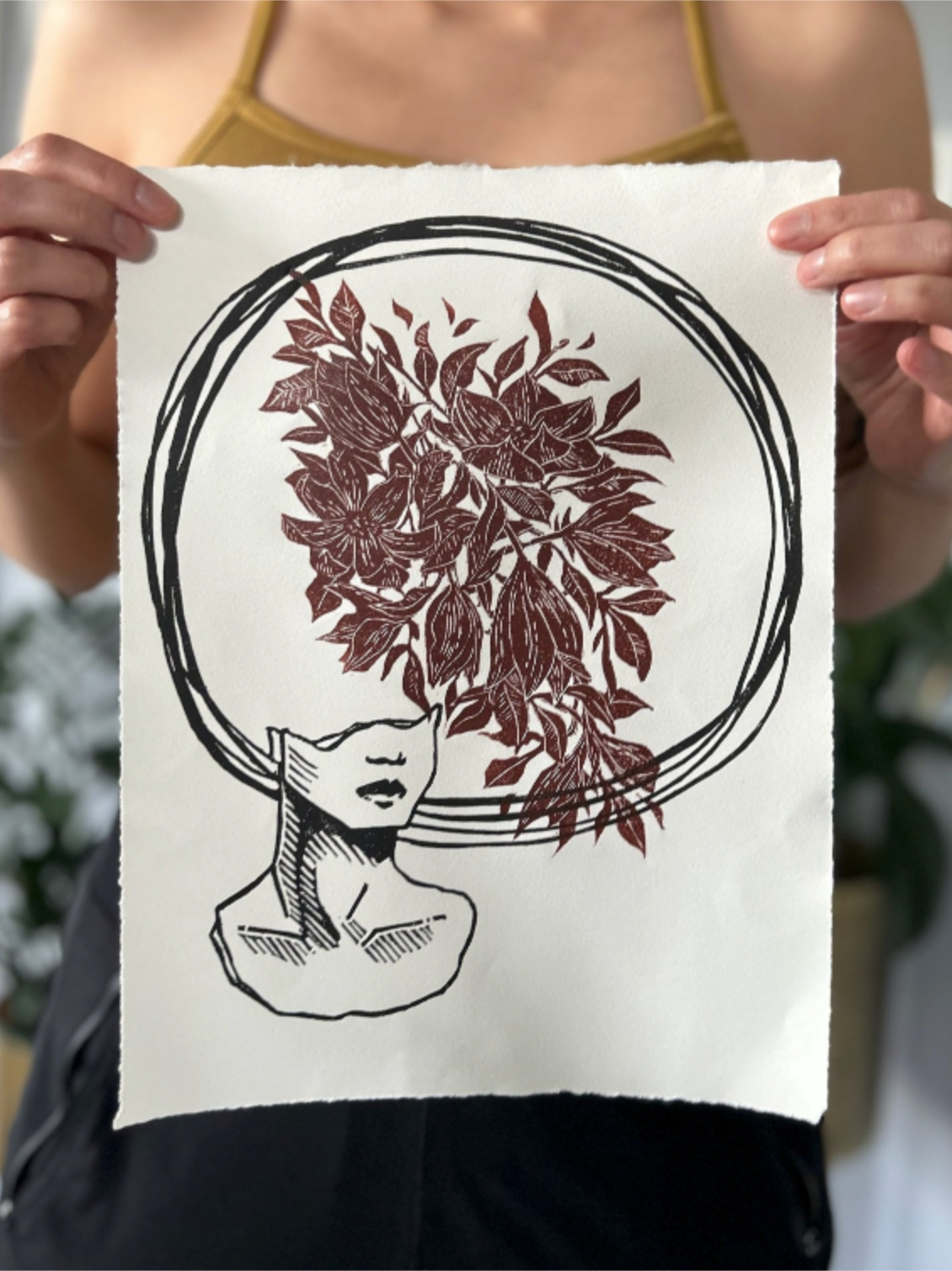 'Absent but Mindful' Print