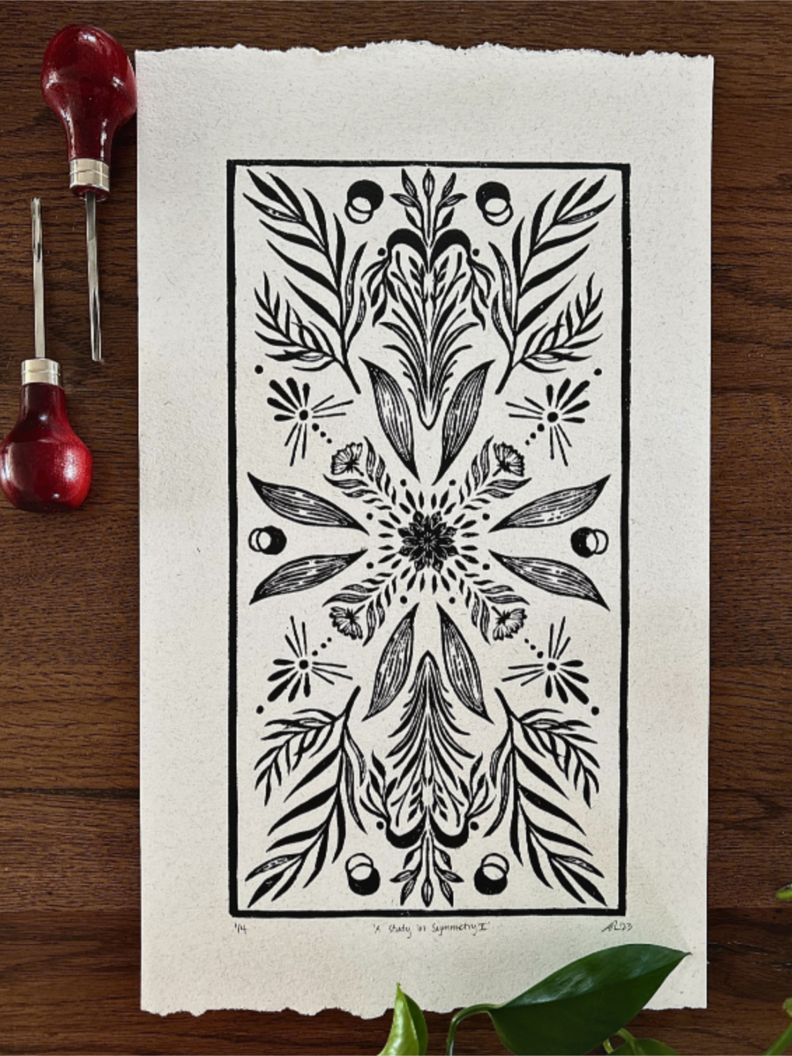 'A Study in Symmetry II' Print