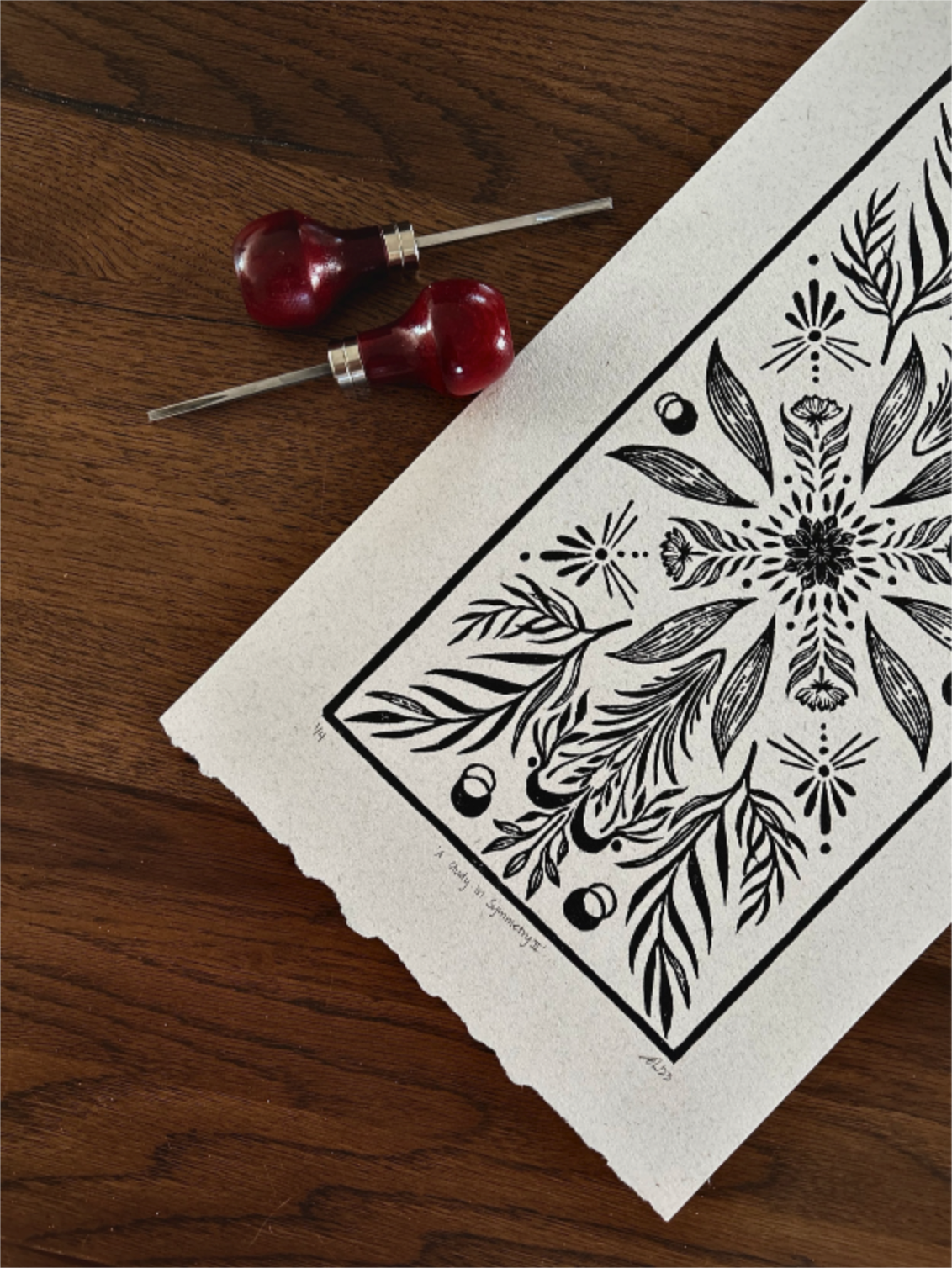 'A Study in Symmetry II' Print