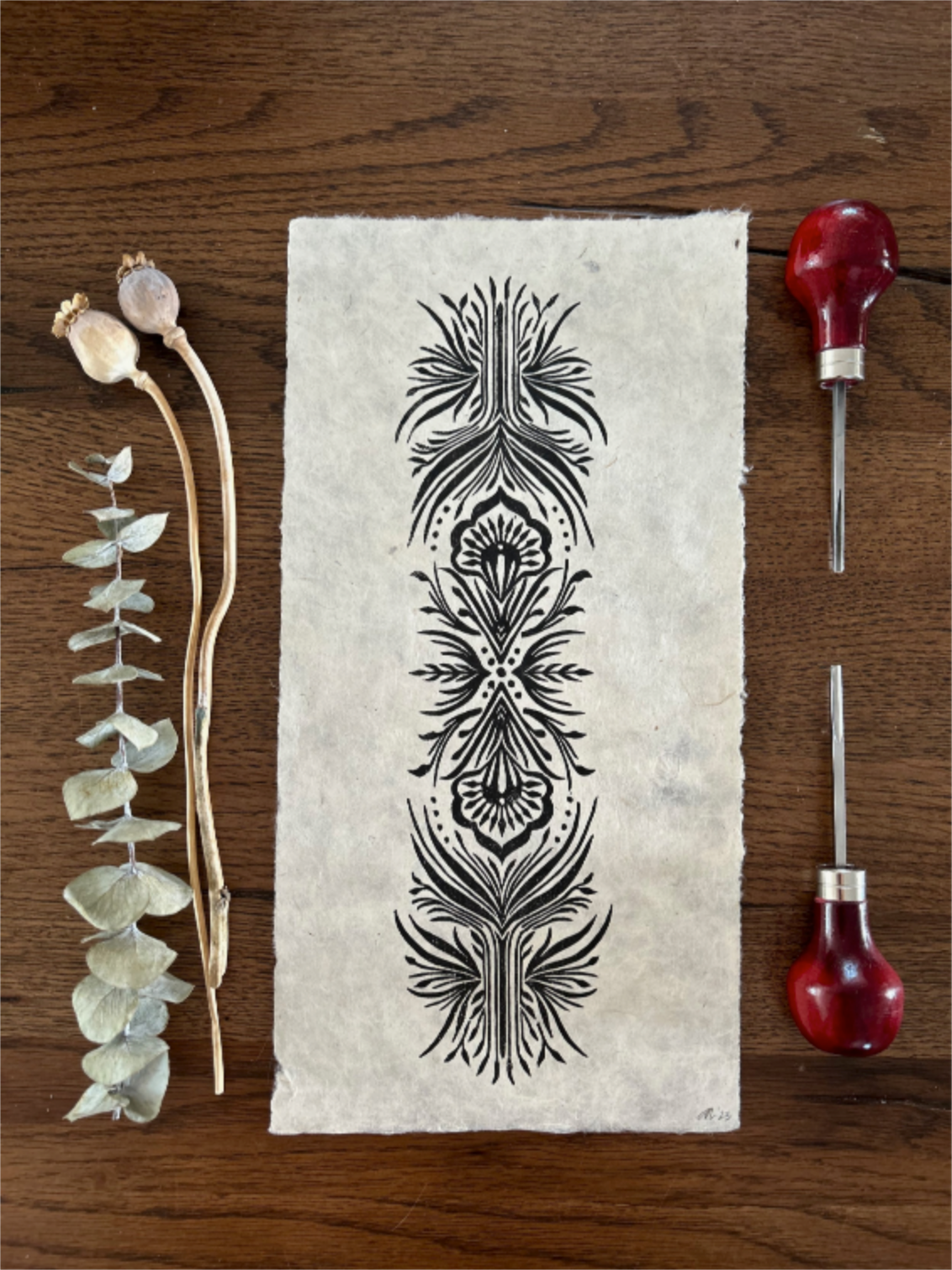 'Pillar' Print