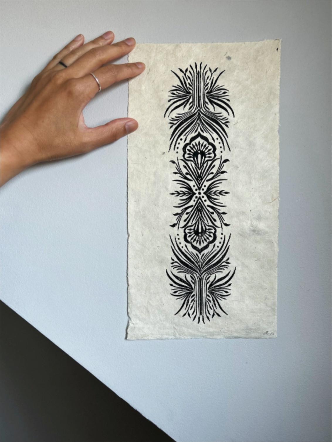 'Pillar' Print