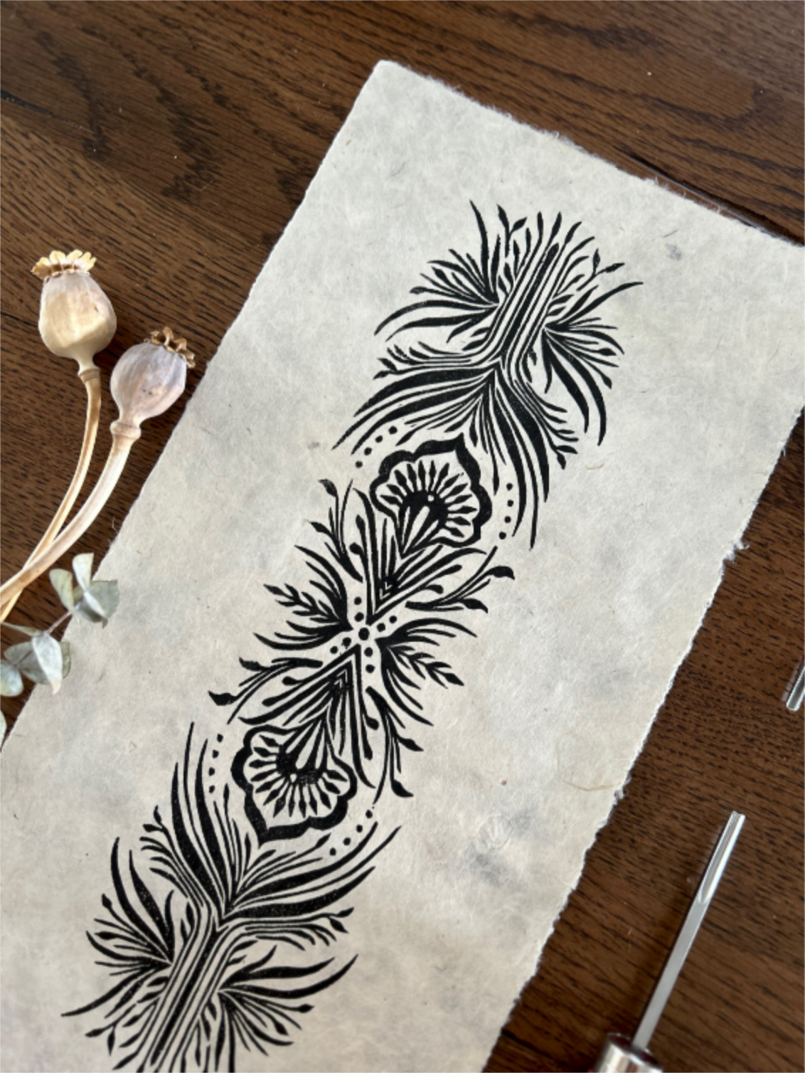 'Pillar' Print